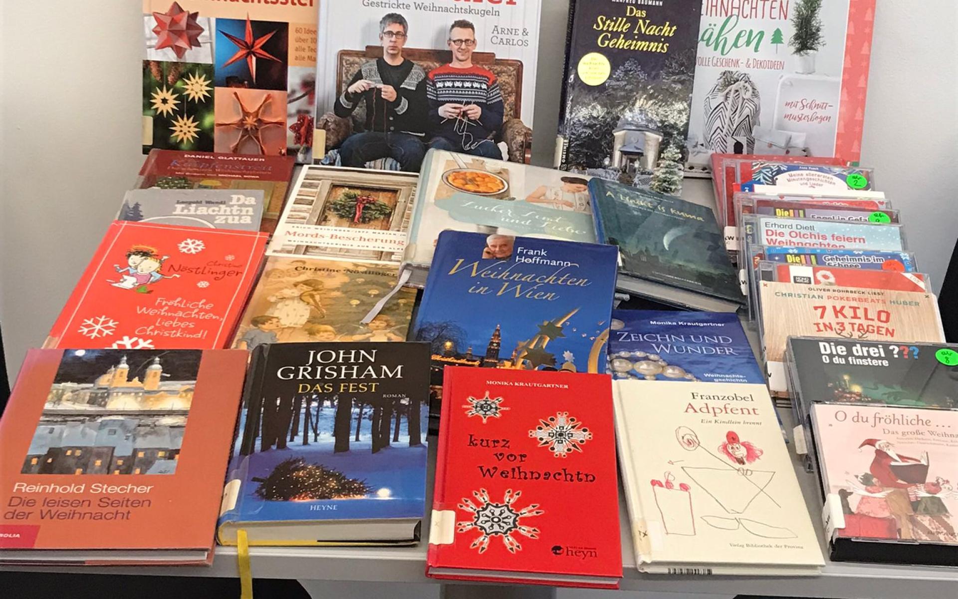 Büchertisch Weihnachten Erwachsene